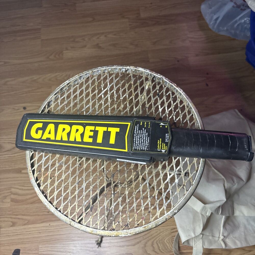 Garrett 1165180 Super Scanner Metal Detector RM Working